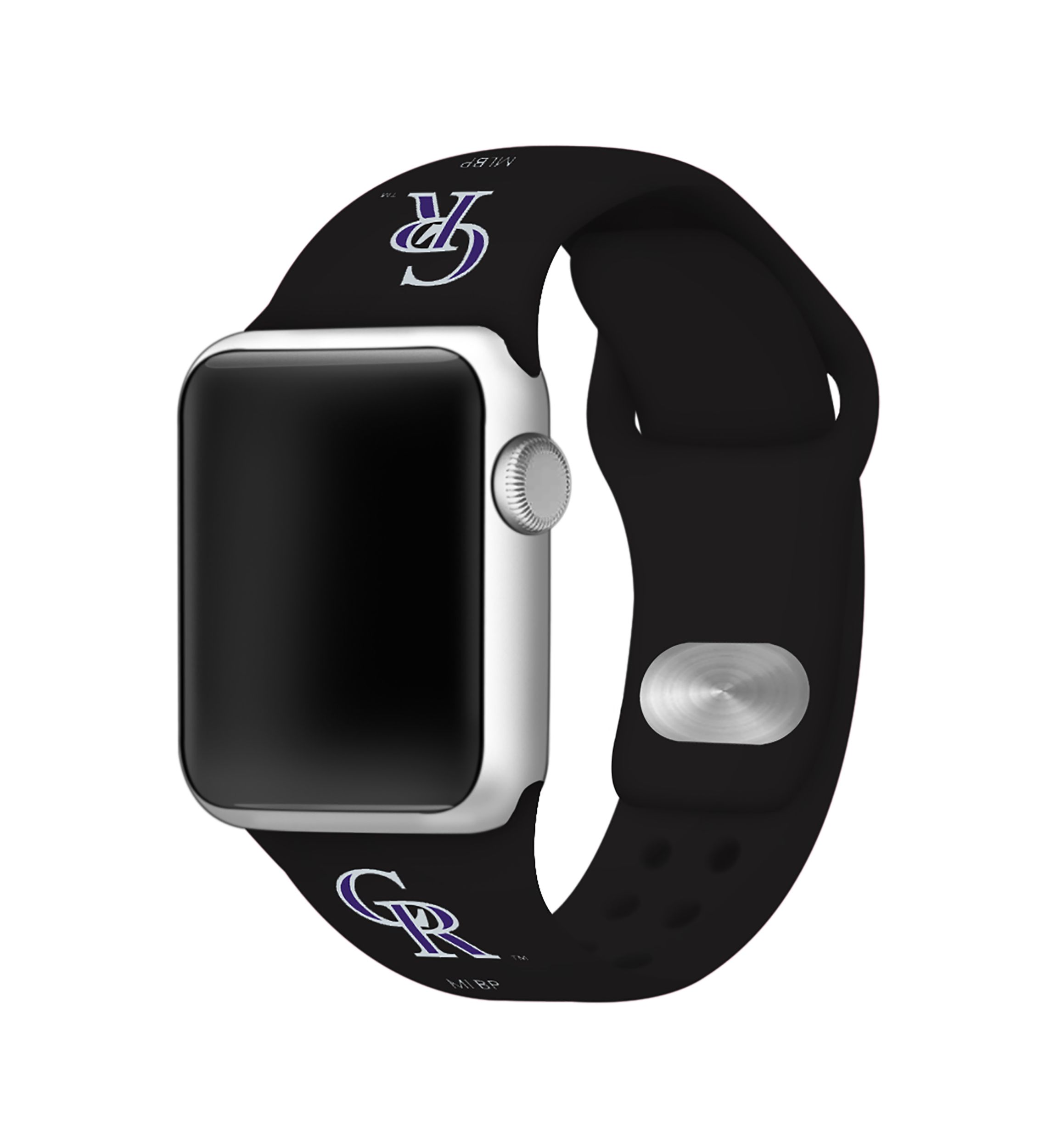 MLB Colorado Rockies Silicone Apple Watch Band