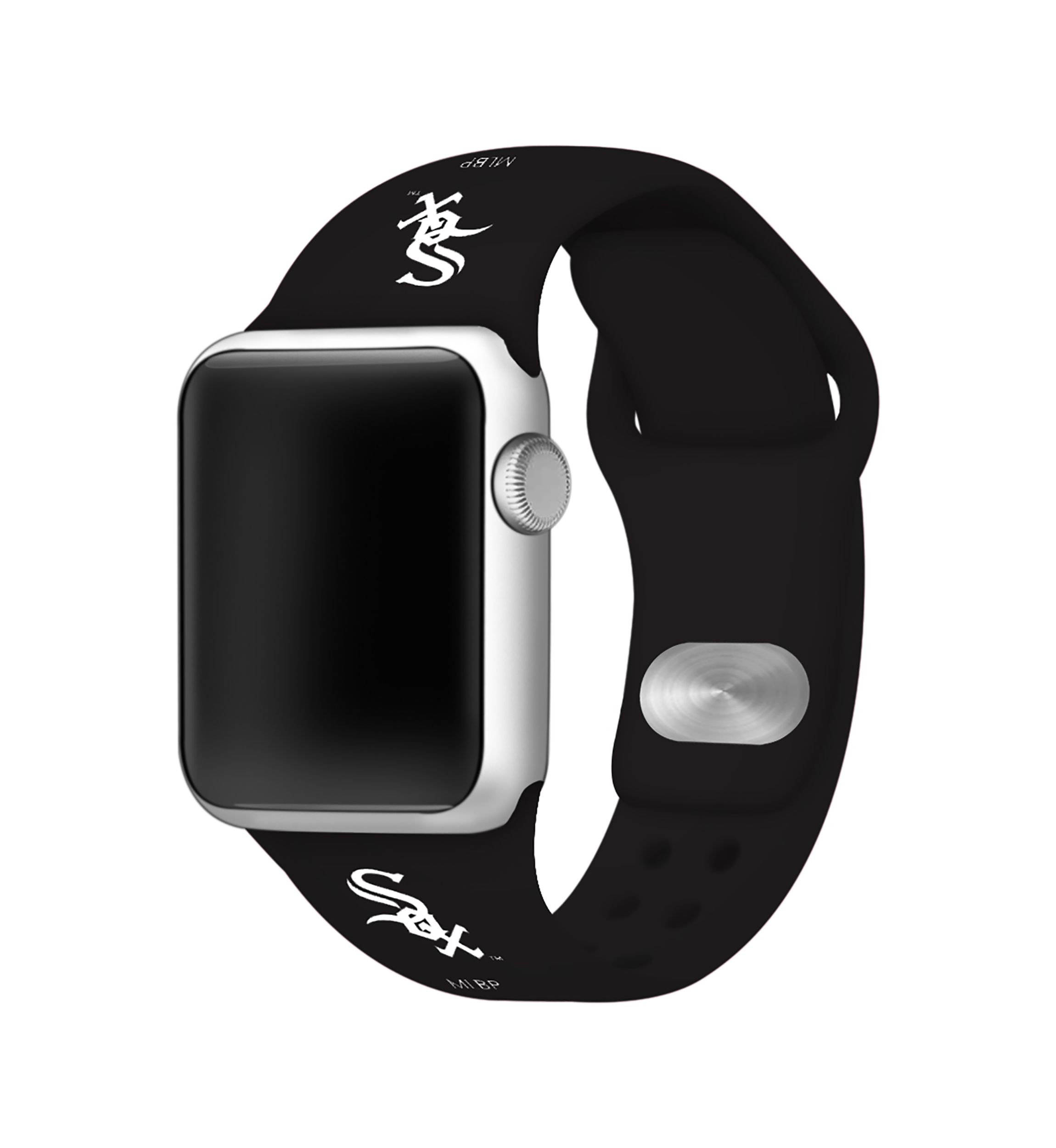 MLB Chicago White Sox Silicone Apple Watch Band