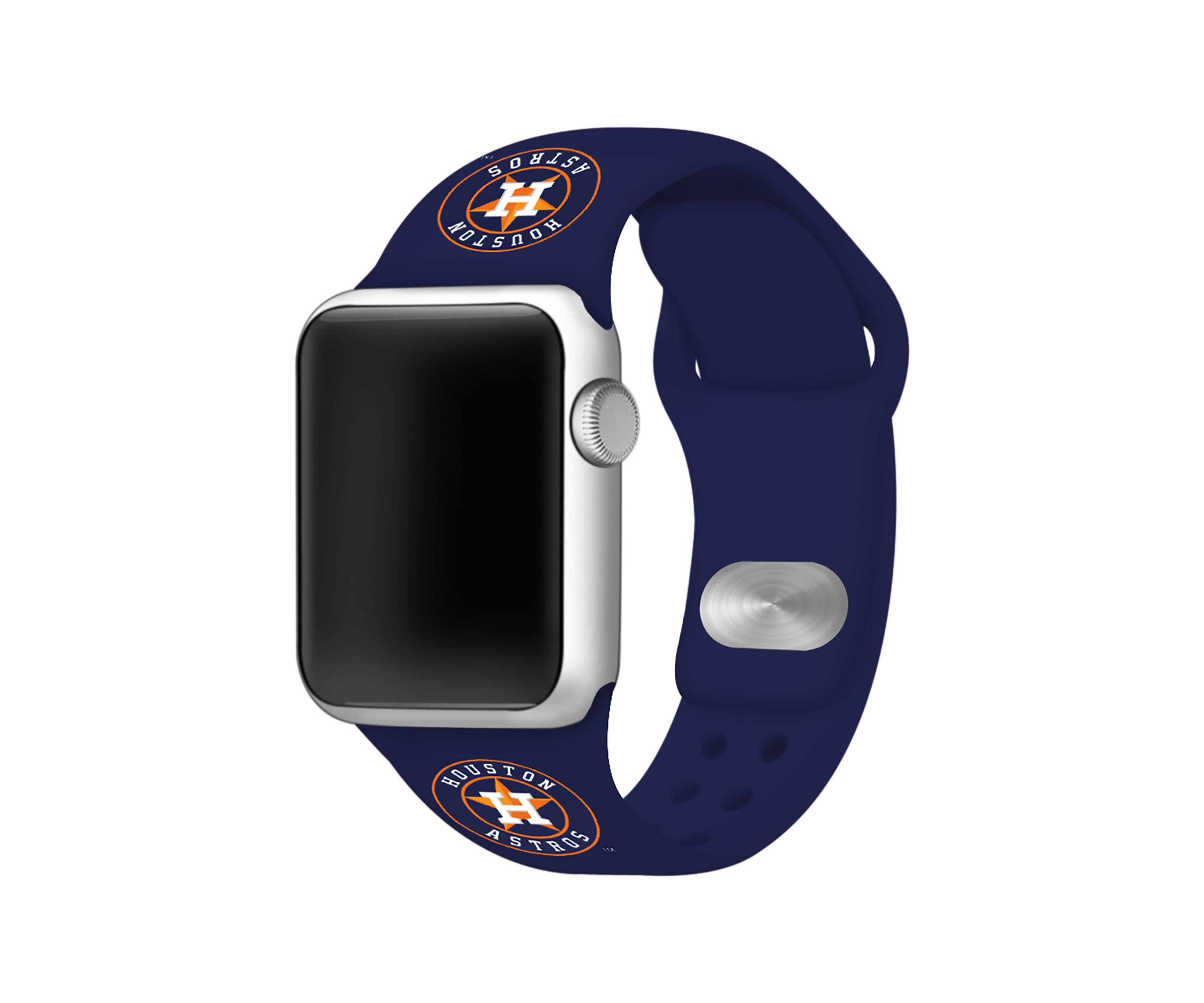 MLB Houston Astros Silicone Apple Watch Band