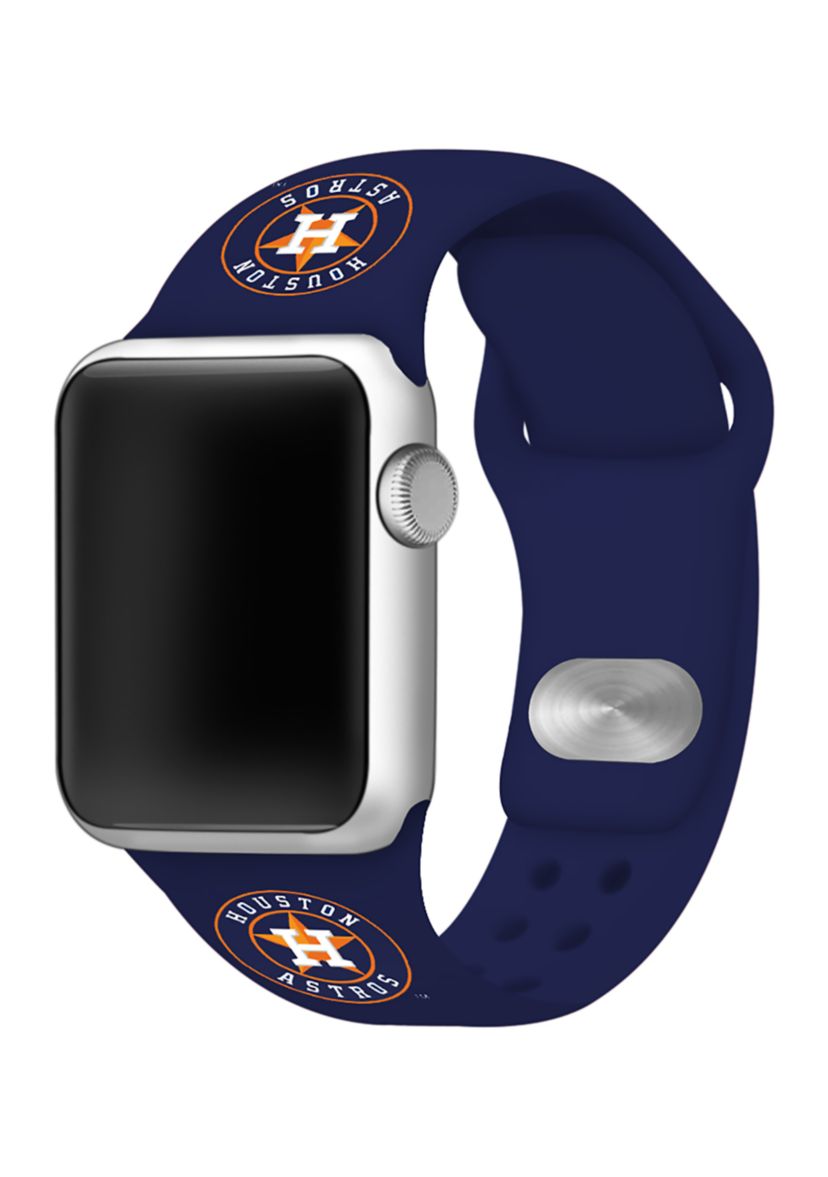 MLB Houston Astros Silicone Apple Watch Band