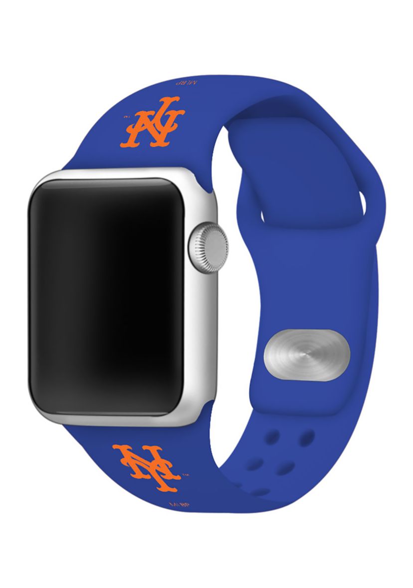 MLB New York Mets Silicone Apple Watch Band