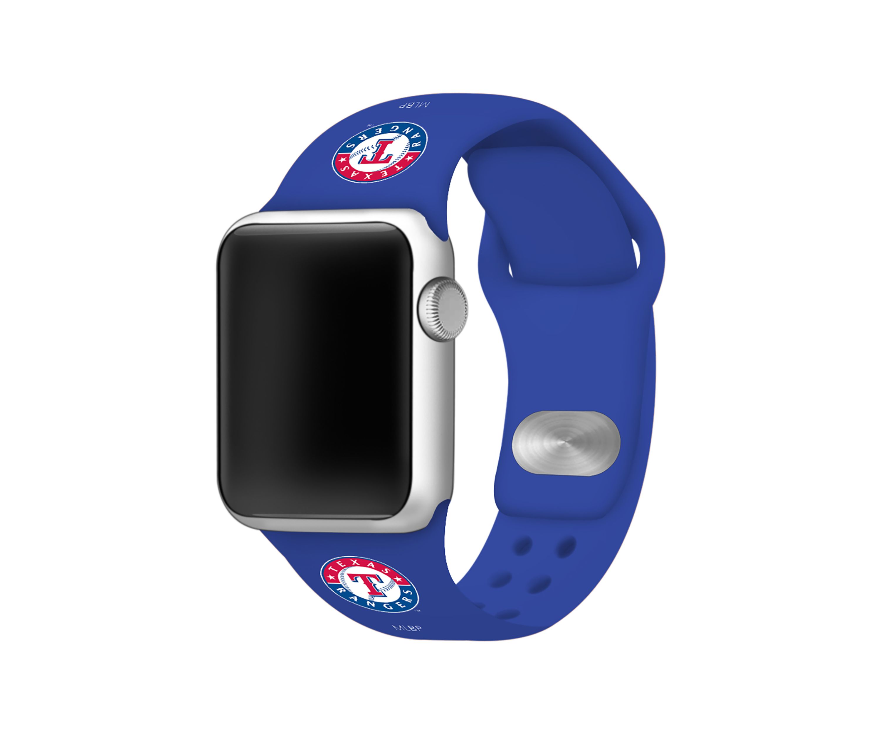 MLB Texas Rangers Silicone Apple Watch Band