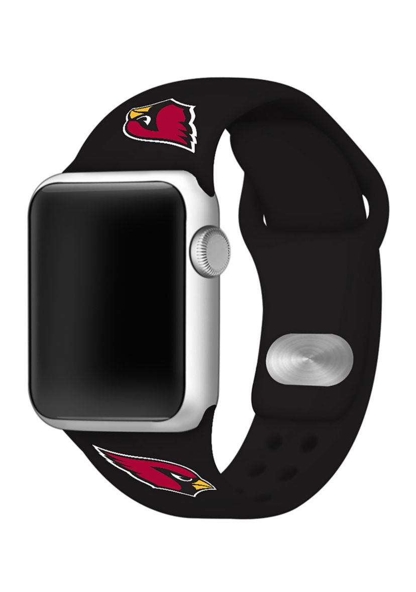 NFL Arizona Cardinals Silicone 38 Millimeter Apple Watch Band