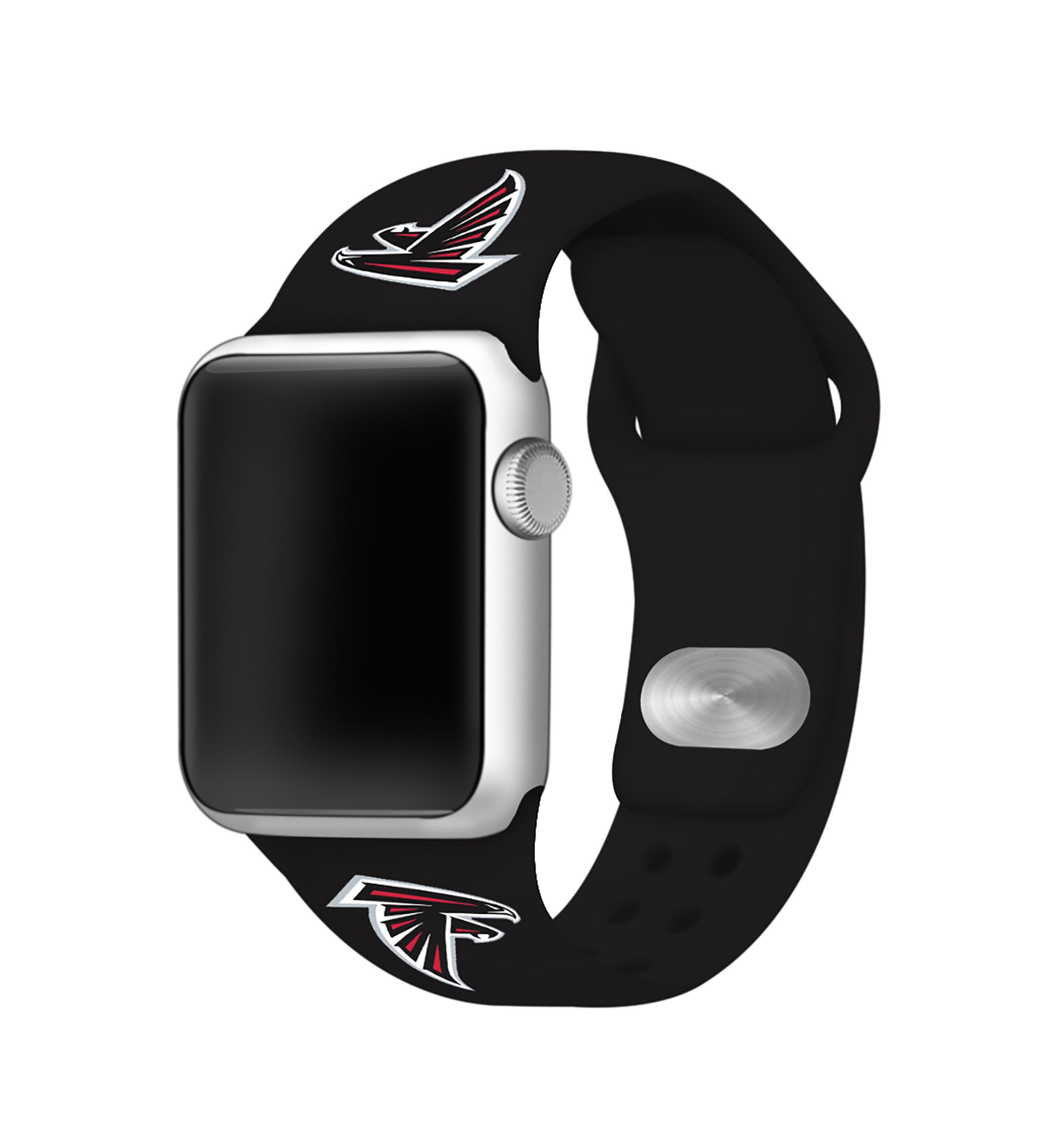 NFL Atlanta Falcons Silicone 38 Millimeter Apple Watch Band