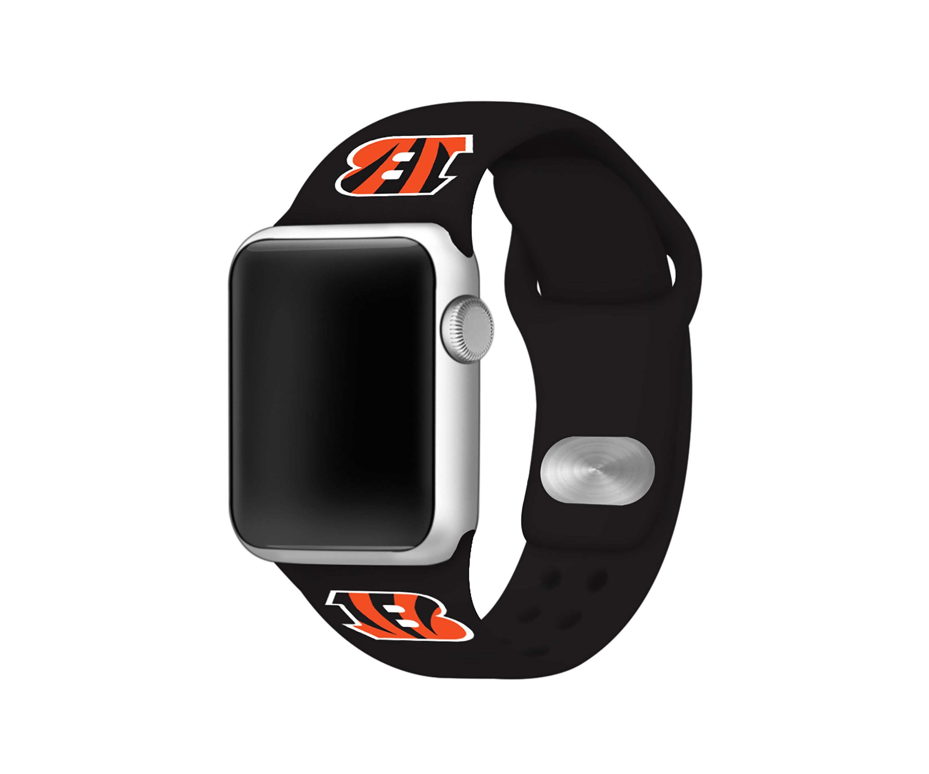 NFL Cincinnati Bengals Silicone 38 Millimeter Apple Watch Band