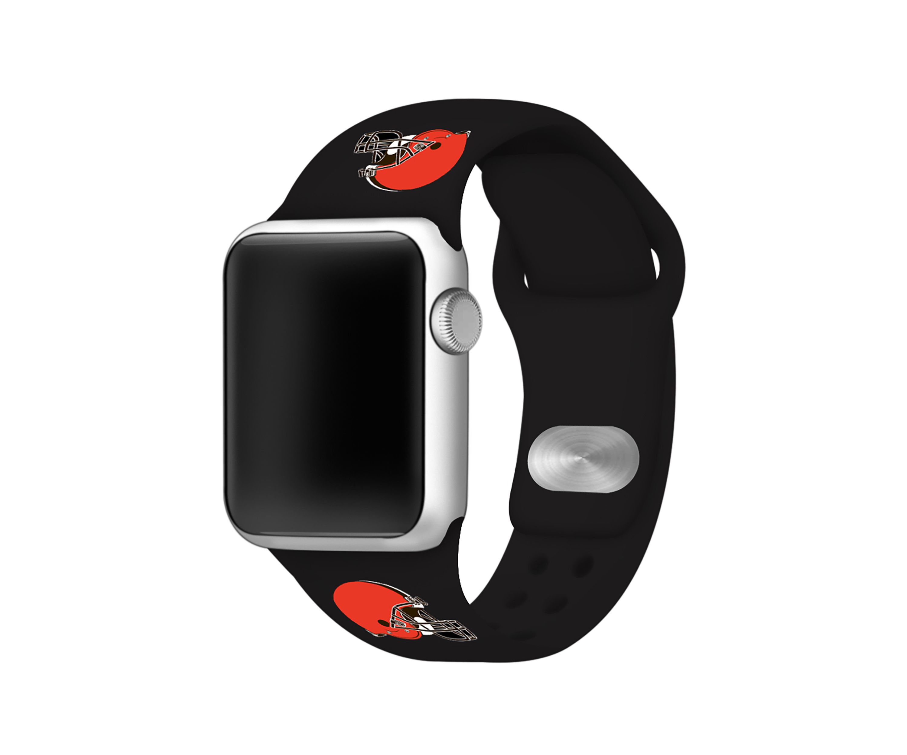 NFL Cleveland Browns Silicone 38 Millimeter Apple Watch Band