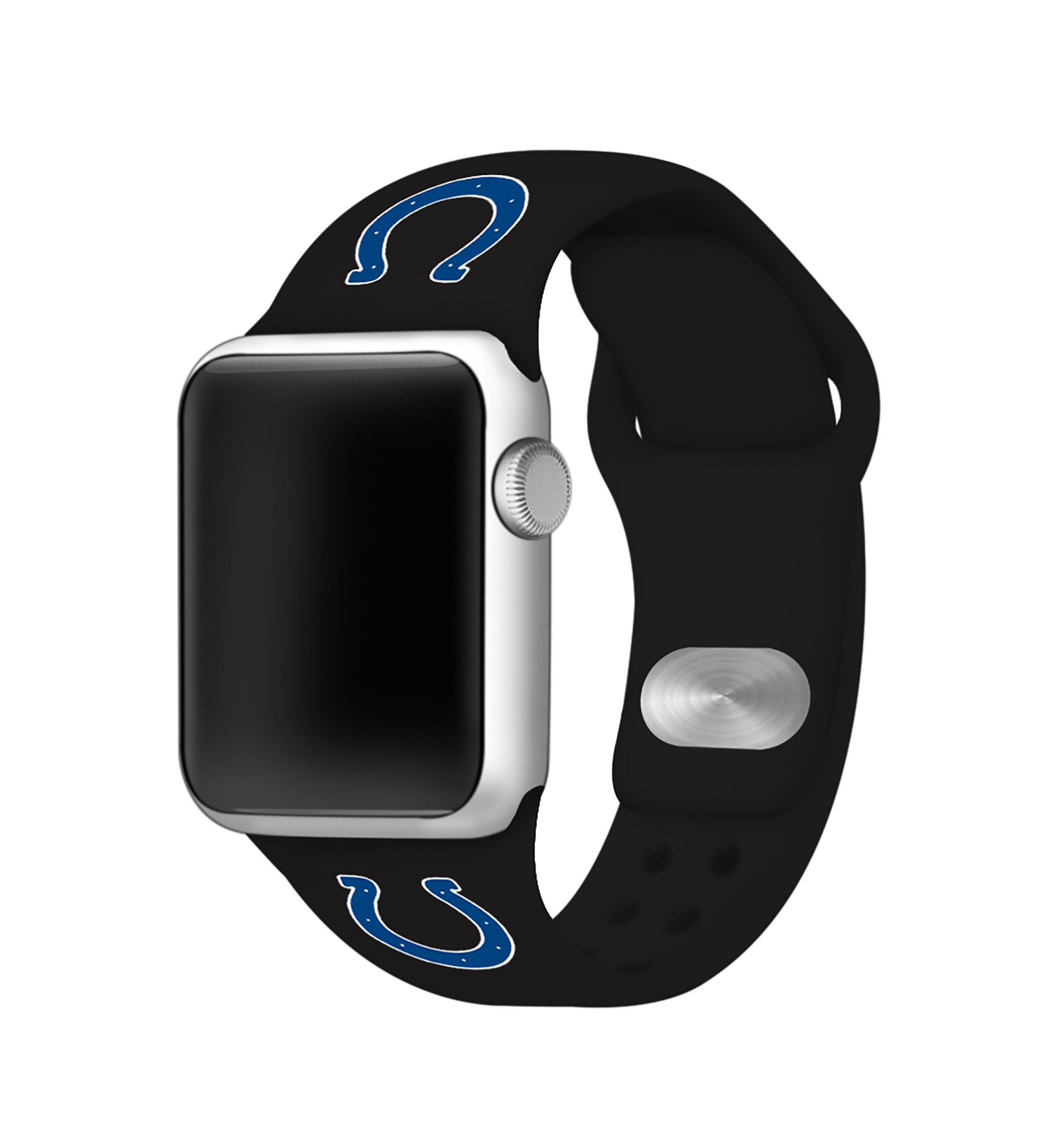NFL Indianapolis Colts Silicone 38 Millimeter Apple Watch Band