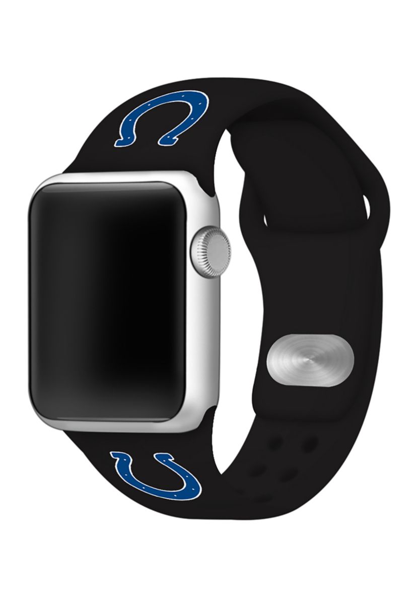 NFL Indianapolis Colts Silicone 38 Millimeter Apple Watch Band