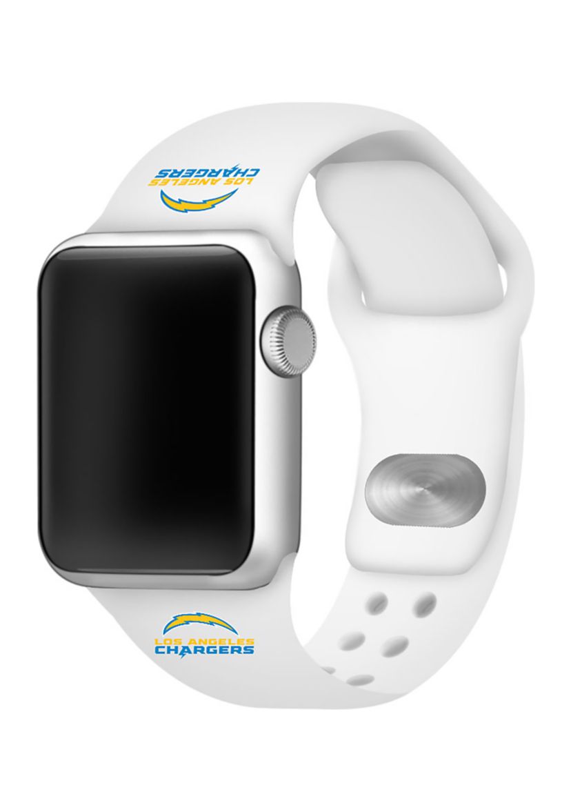 NFL Los Angeles Chargers Silicone Apple Watch Band - 38 Millimeter