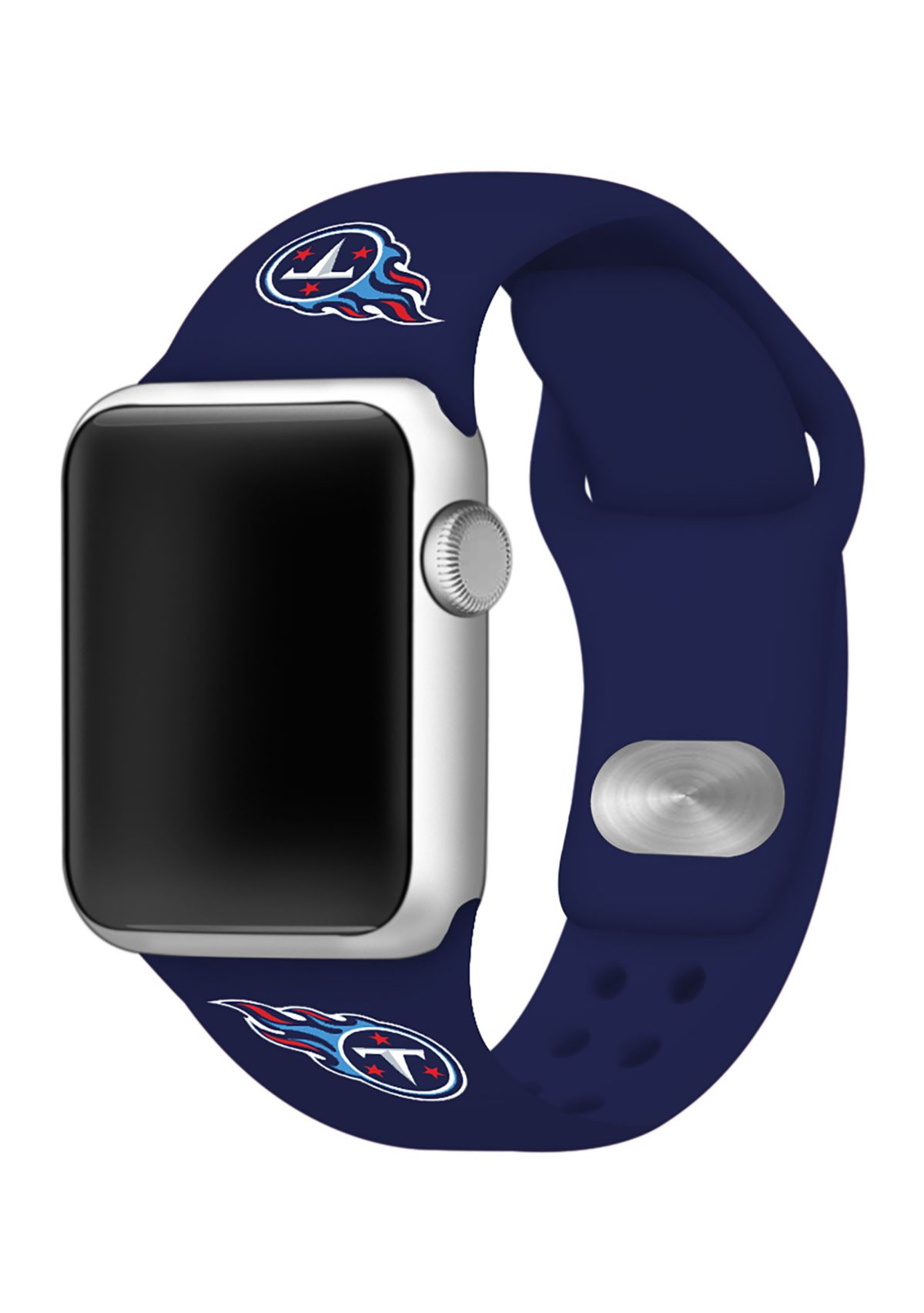 NFL Tennessee Titans 38 Millimeter Silicone Apple Watch Band