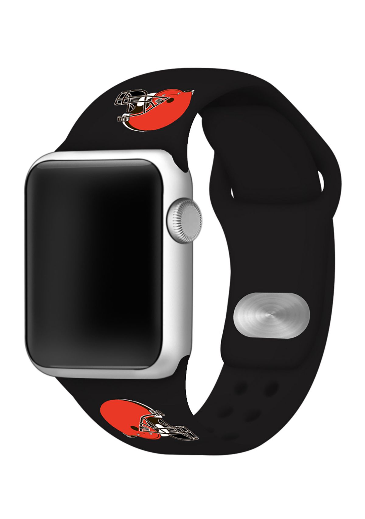 NFL Cleveland Browns 42 Millimeter Silicone Apple Watch Band
