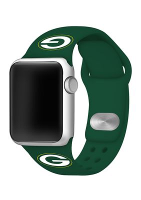 Game Time Nfl Green Bay Packers 42 Millimeter Silicone Apple Watch Band