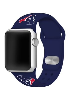 Game Time Nfl Houston Texans 42 Millimeter Silicone Apple Watch Band