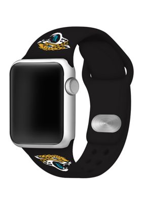 Game Time Nfl Jacksonville Jaguars 42 Millimeter Silicone Apple Watch Band