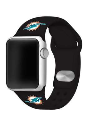 Game Time Nfl Miami Dolphins 42 Millimeter Silicone Apple Watch Band