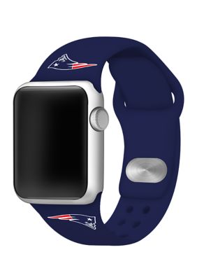 Game Time Nfl New England Patriots 42 Millimeter Silicone Apple Watch Band