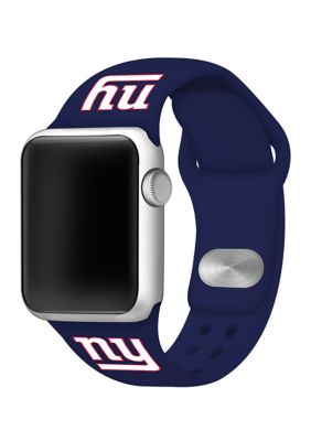 GameTime Bands NFL New York Giants 42 Millimeter Silicone Apple Watch Band