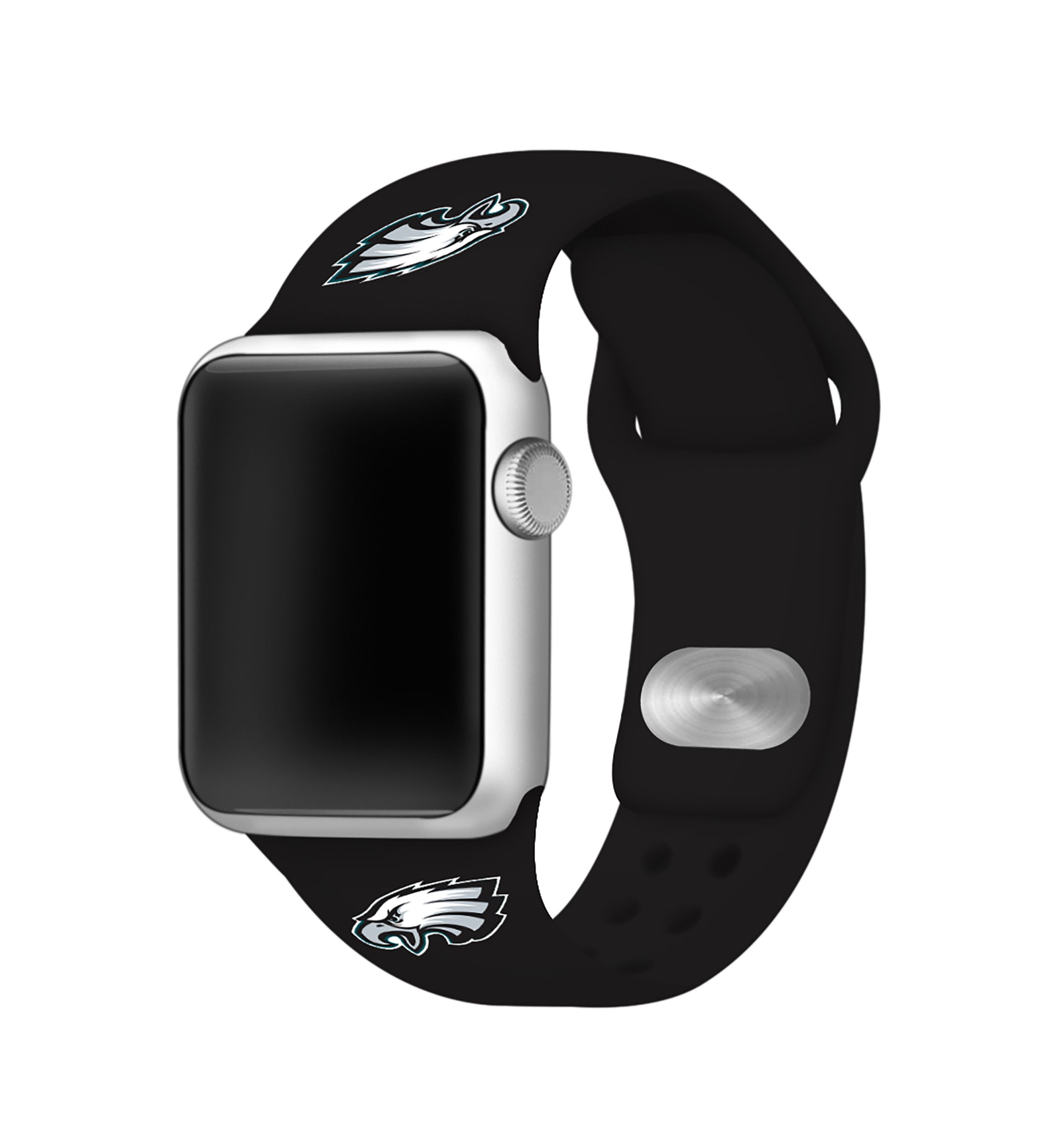 NFL Philadelphia Eagles 42 Millimeter Silicone Apple Watch Band