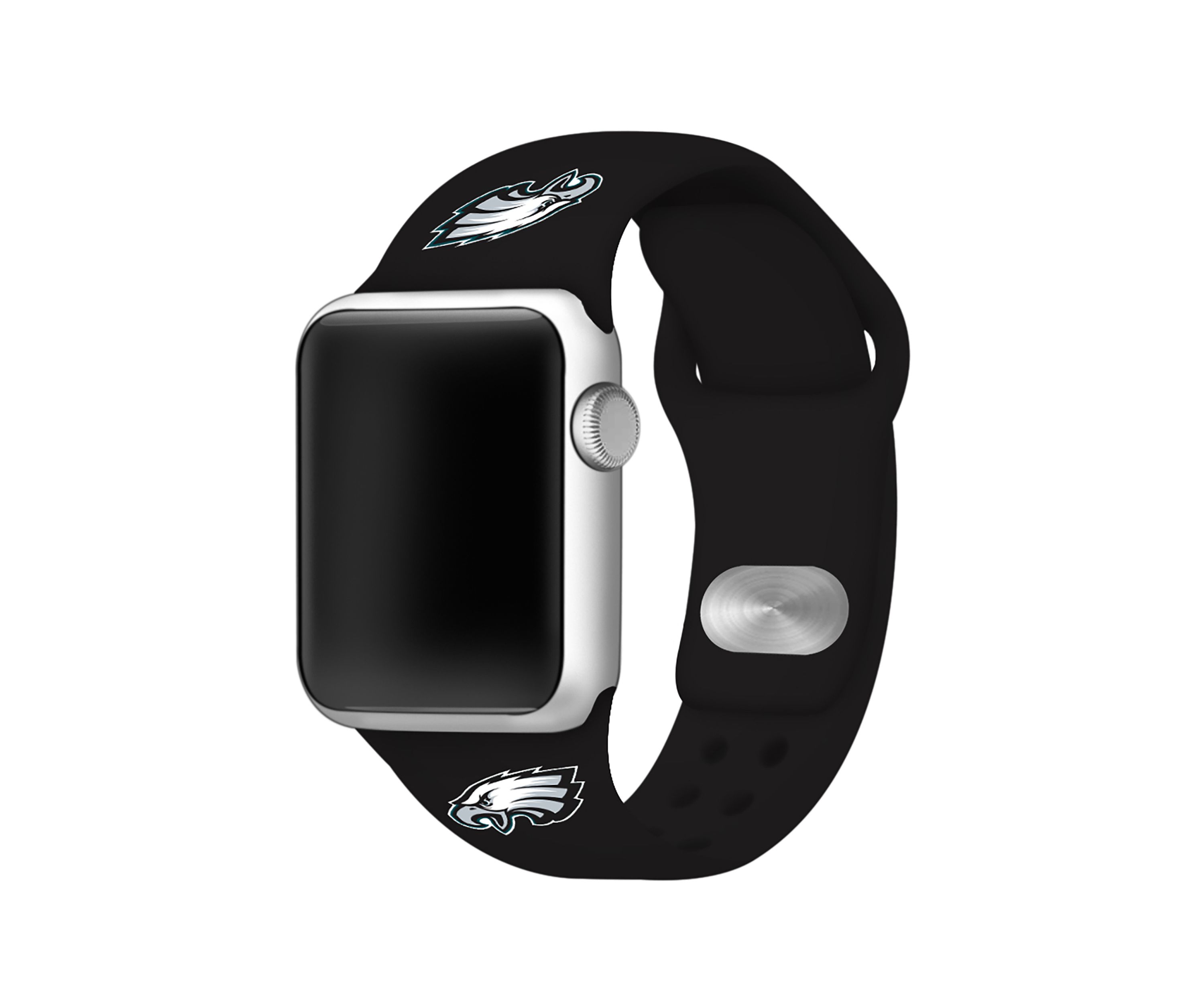 NFL Philadelphia Eagles 42 Millimeter Silicone Apple Watch Band