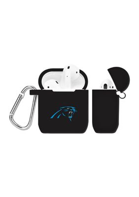 GameTime Bands NFL Carolina Panthers AirPod Case Cover, Black