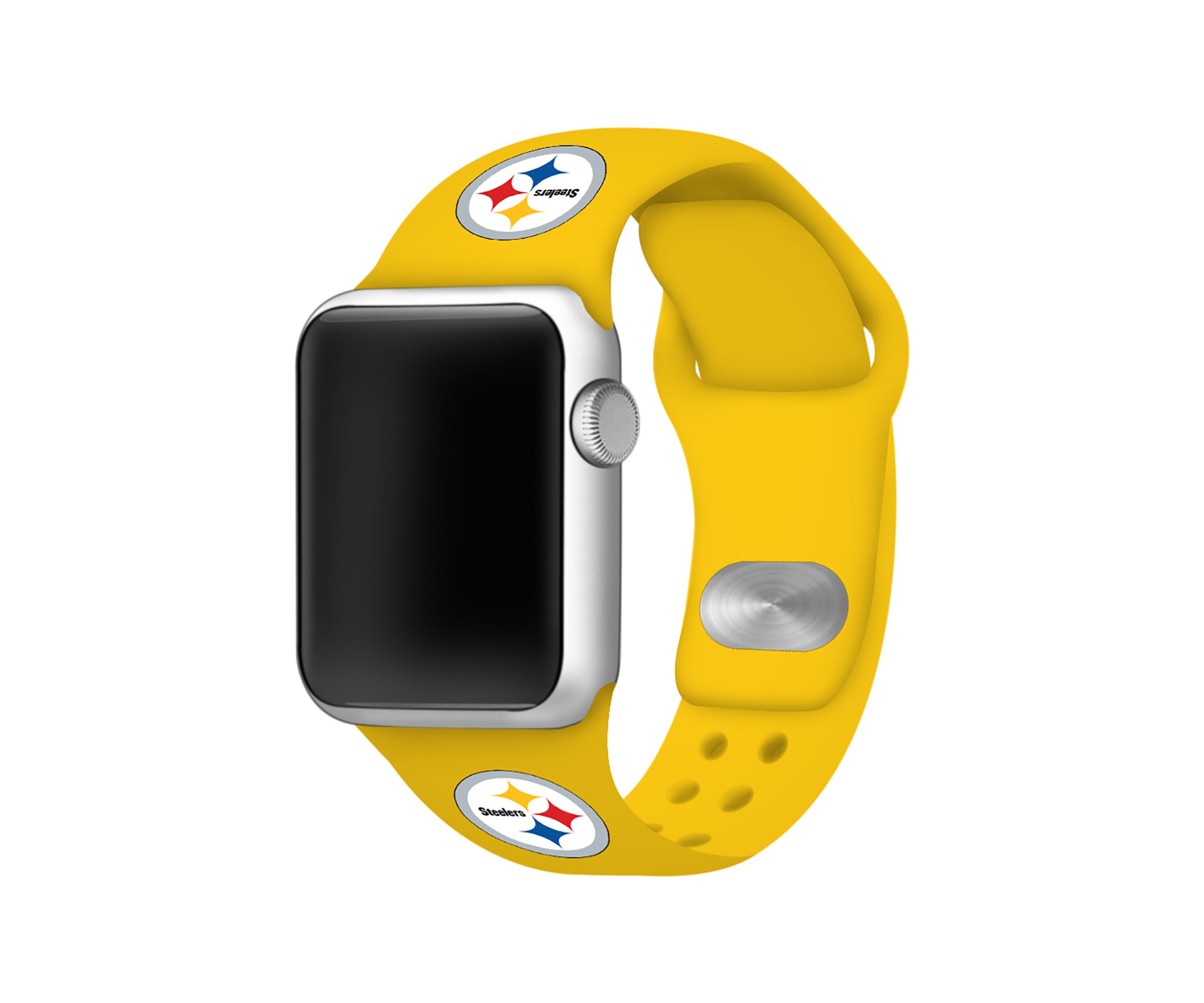 NFL Pittsburgh Steelers Silicone Apple Watch Band