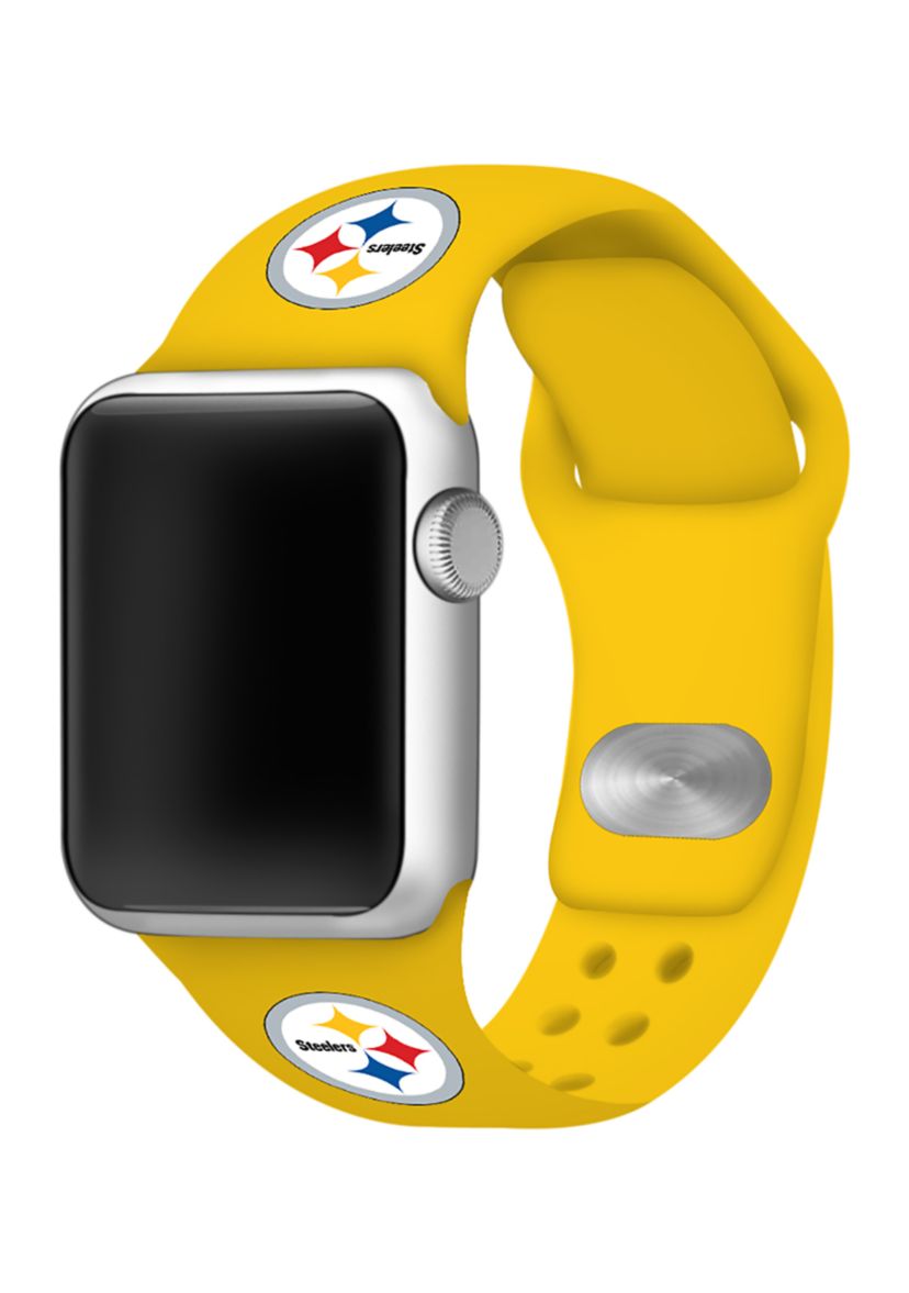 NFL Pittsburgh Steelers Silicone Apple Watch Band
