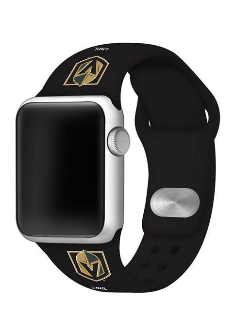 NHL Vegas Golden Knights 42 Millimeter Silicone Apple Watch Band