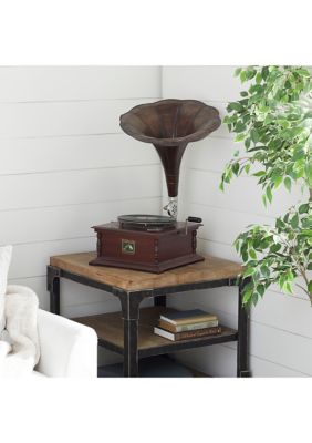 Vintage Wood Gramophone