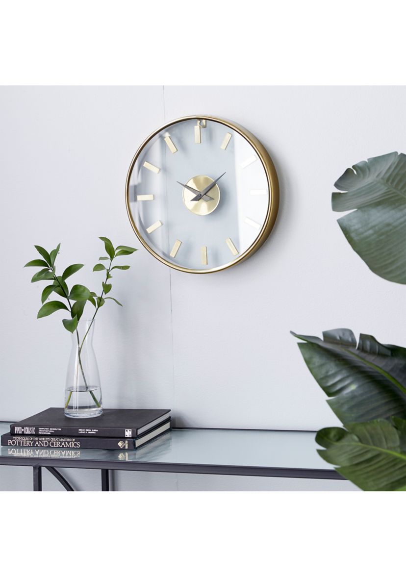 Modern Aluminum Wall Clock