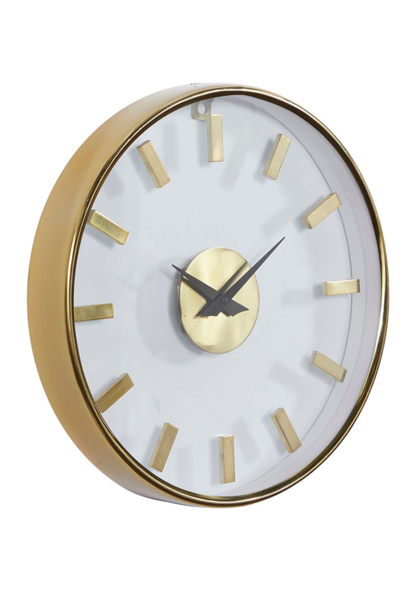Modern Aluminum Wall Clock