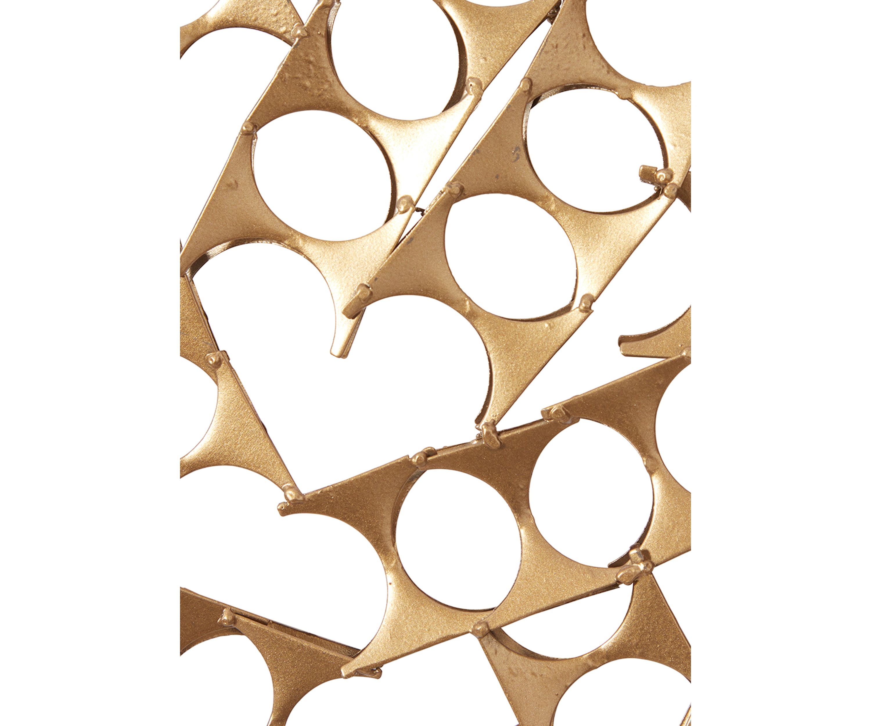 Modern Metal Wall Decor - Set of 3