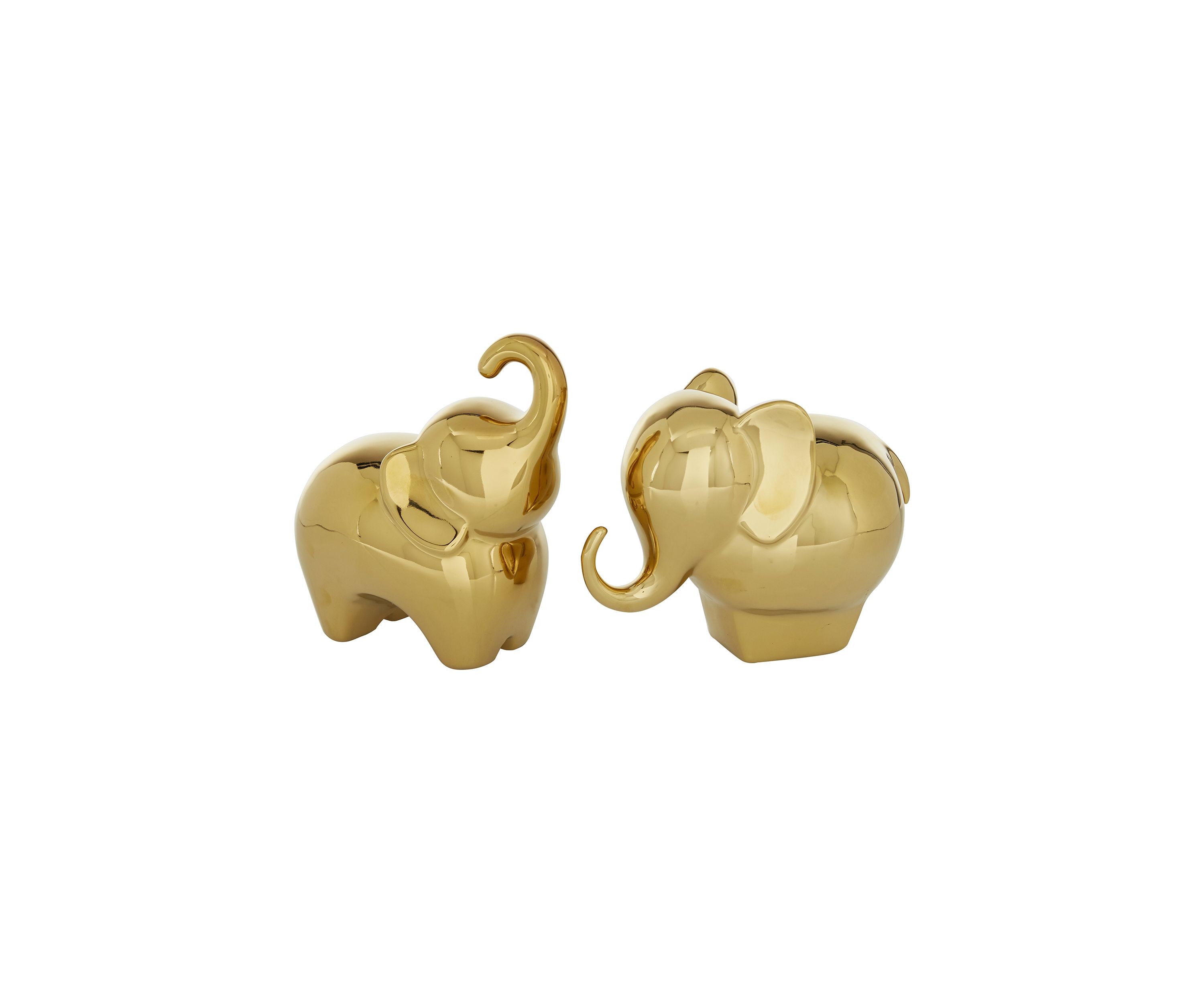 Contemporary Porcelain Ceramic Sculpture - Set of 2