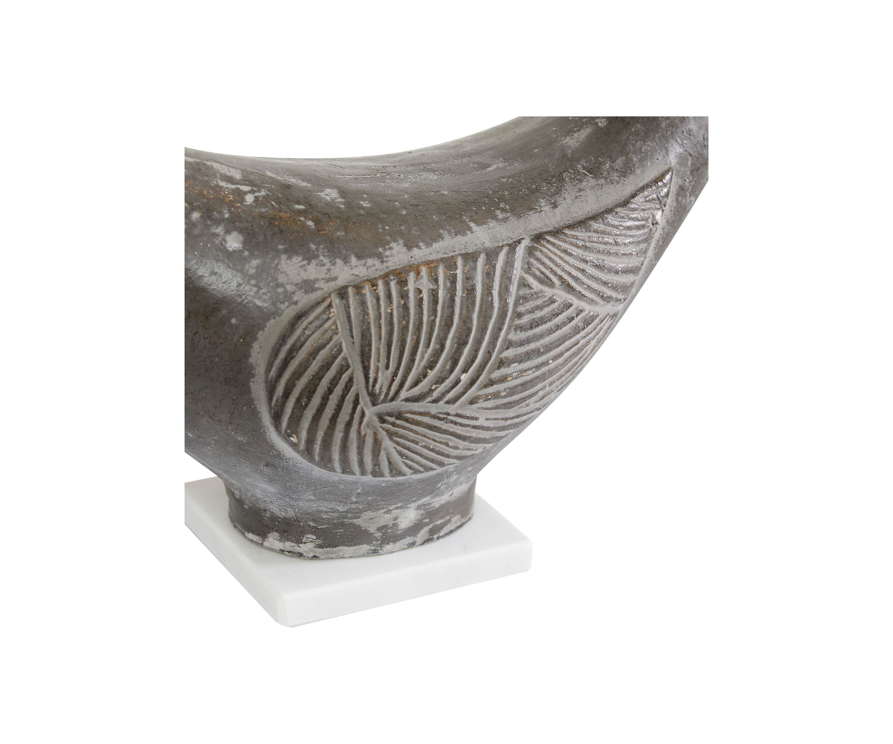 Coastal Ceramic Sculpture - Set of 2