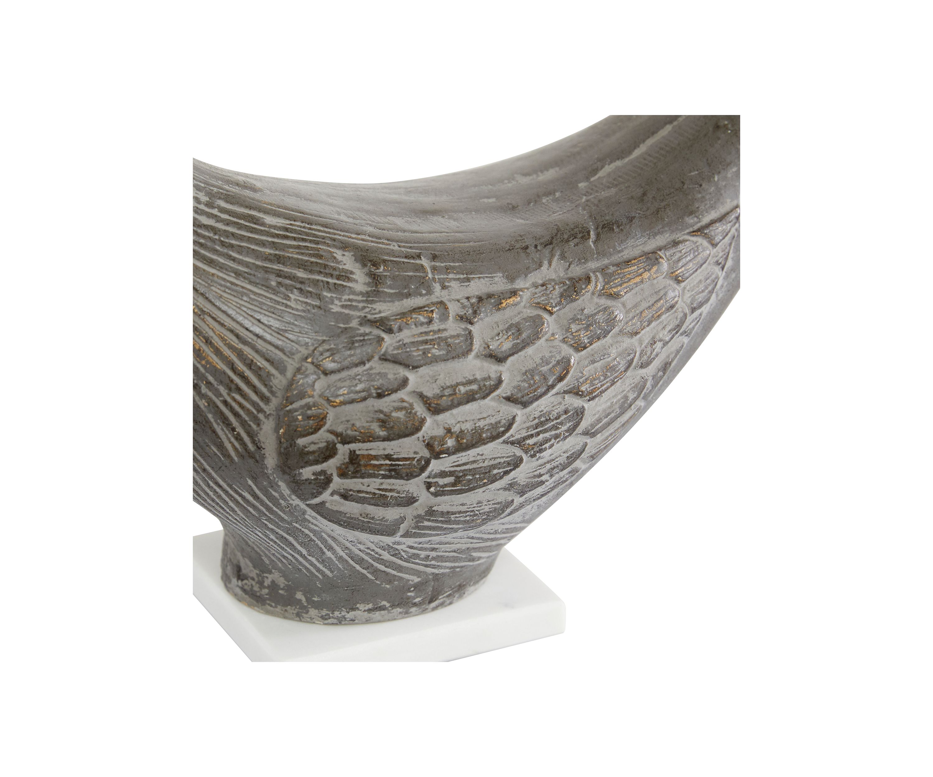 Coastal Ceramic Sculpture - Set of 2