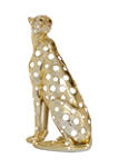 Polystone Glam Leopard Sculpture 