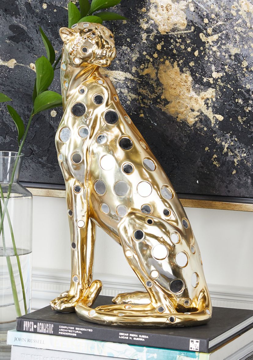 Glam Polystone Sculpture