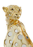 Polystone Glam Leopard Sculpture 