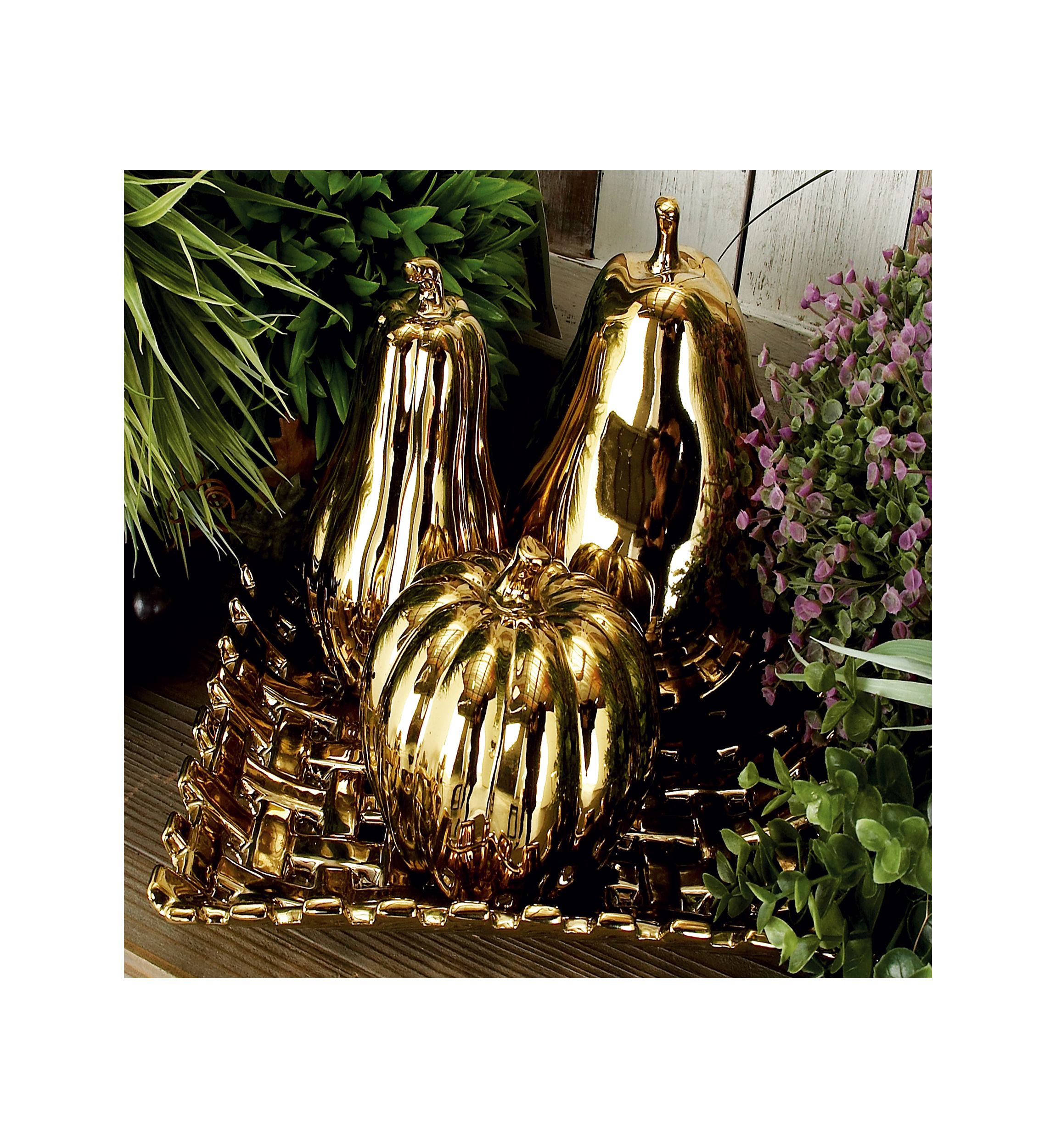 Glam Ceramic Sculpture - Set of 4