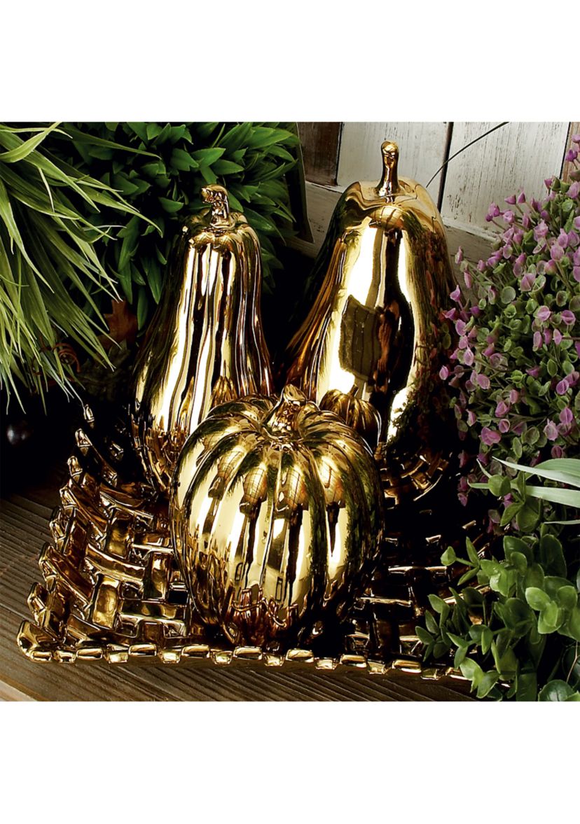 Glam Ceramic Sculpture - Set of 4