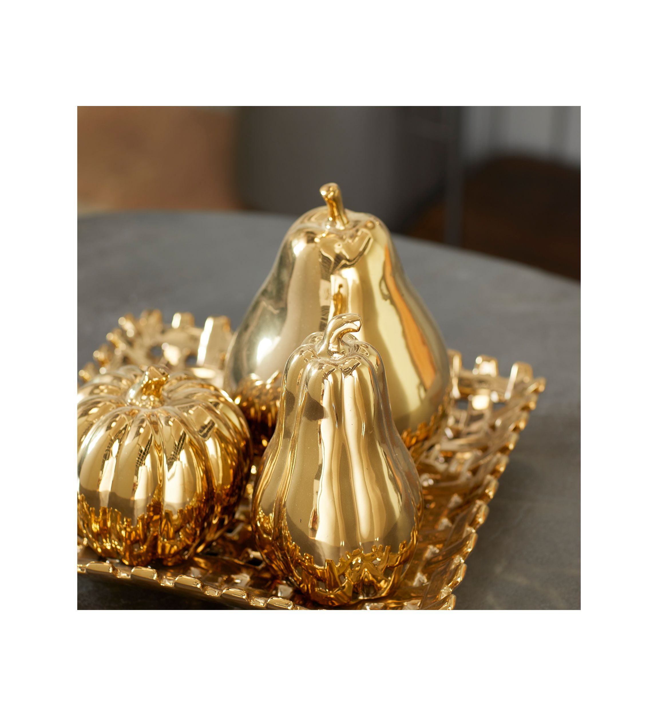 Glam Ceramic Sculpture - Set of 4