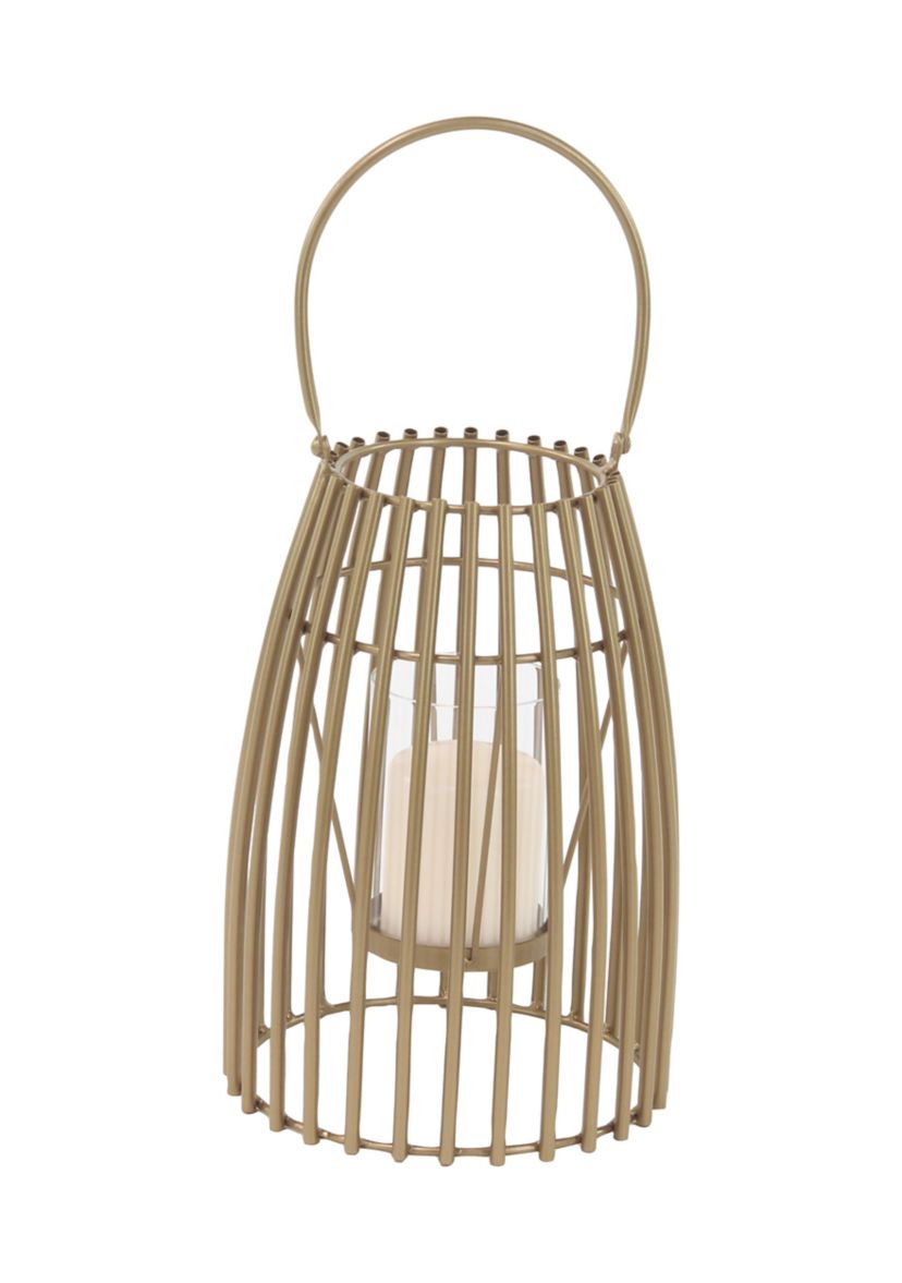Contemporary Metal Candle Lantern