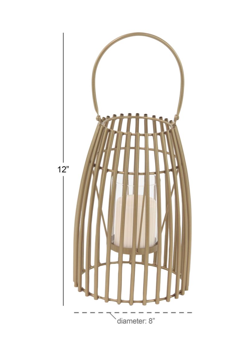 Contemporary Metal Candle Lantern