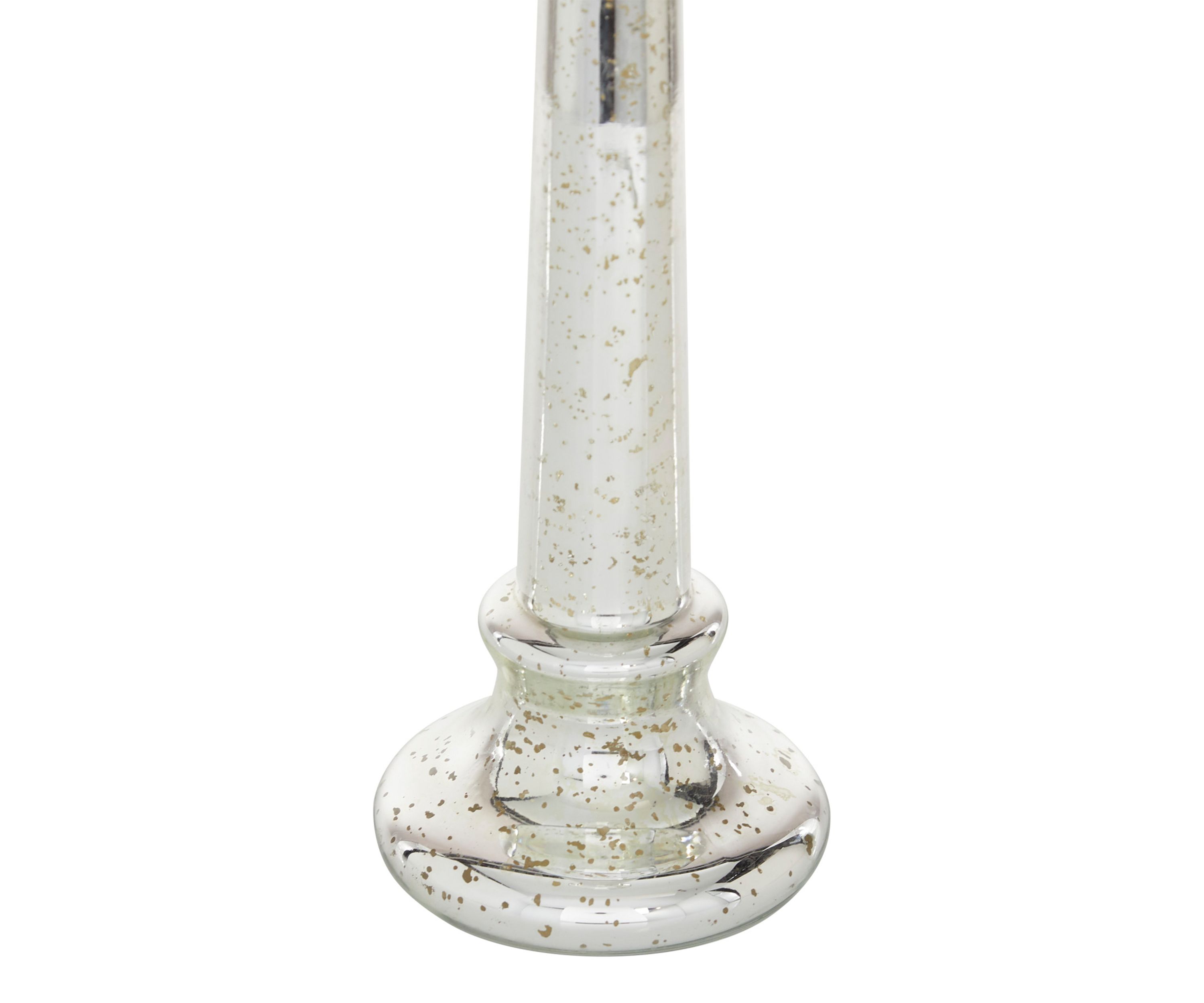 Vintage Glass Candle Holder - Set of 3