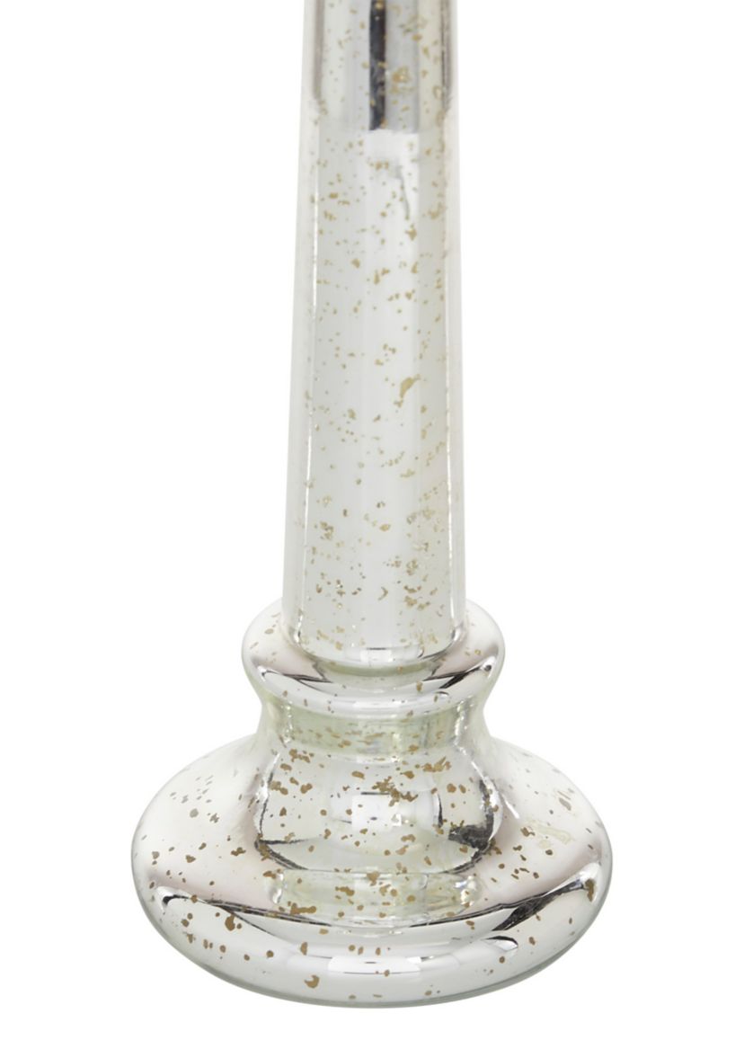 Vintage Glass Candle Holder - Set of 3
