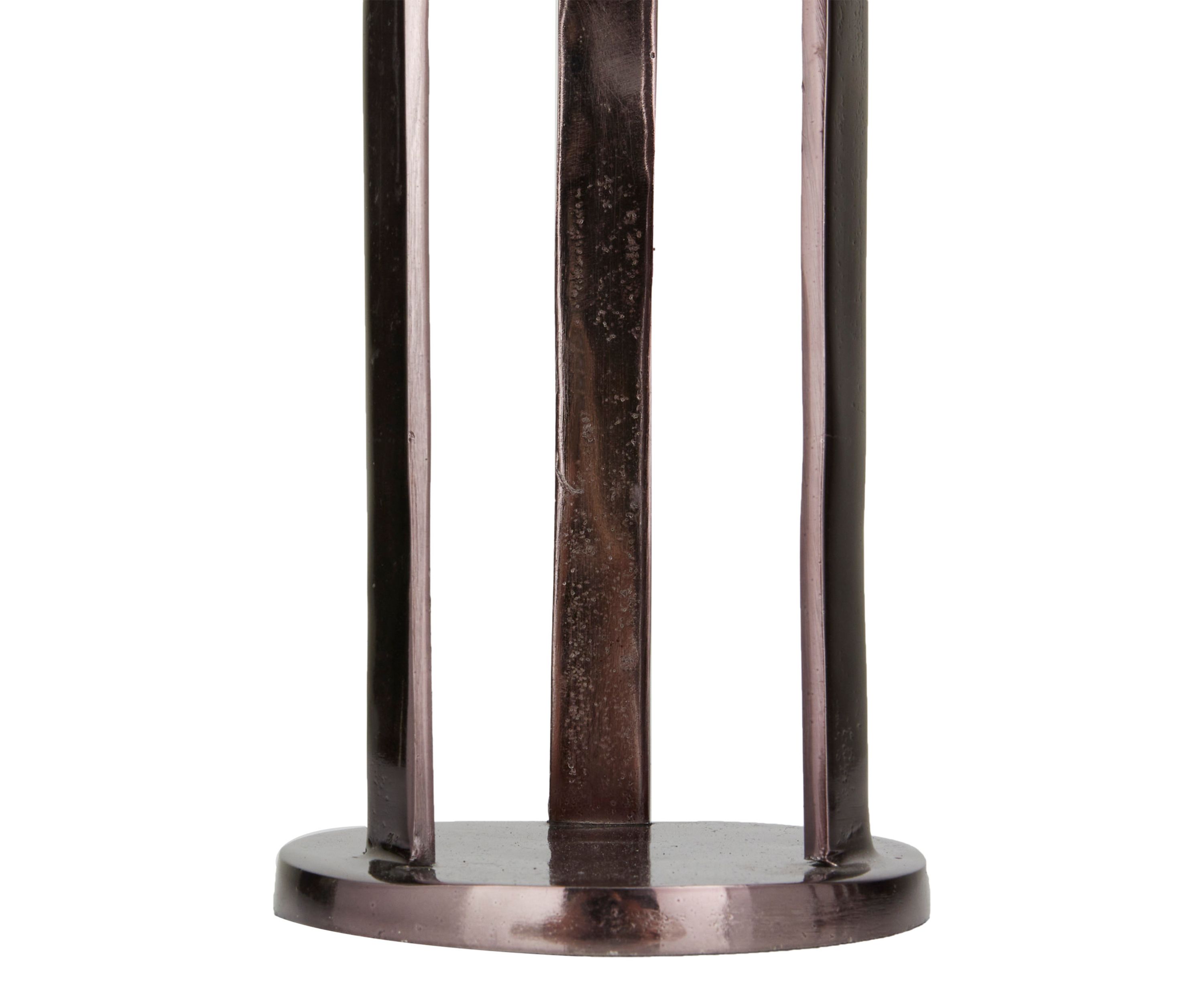 Modern Aluminum Metal Candle Holder - Set of 2