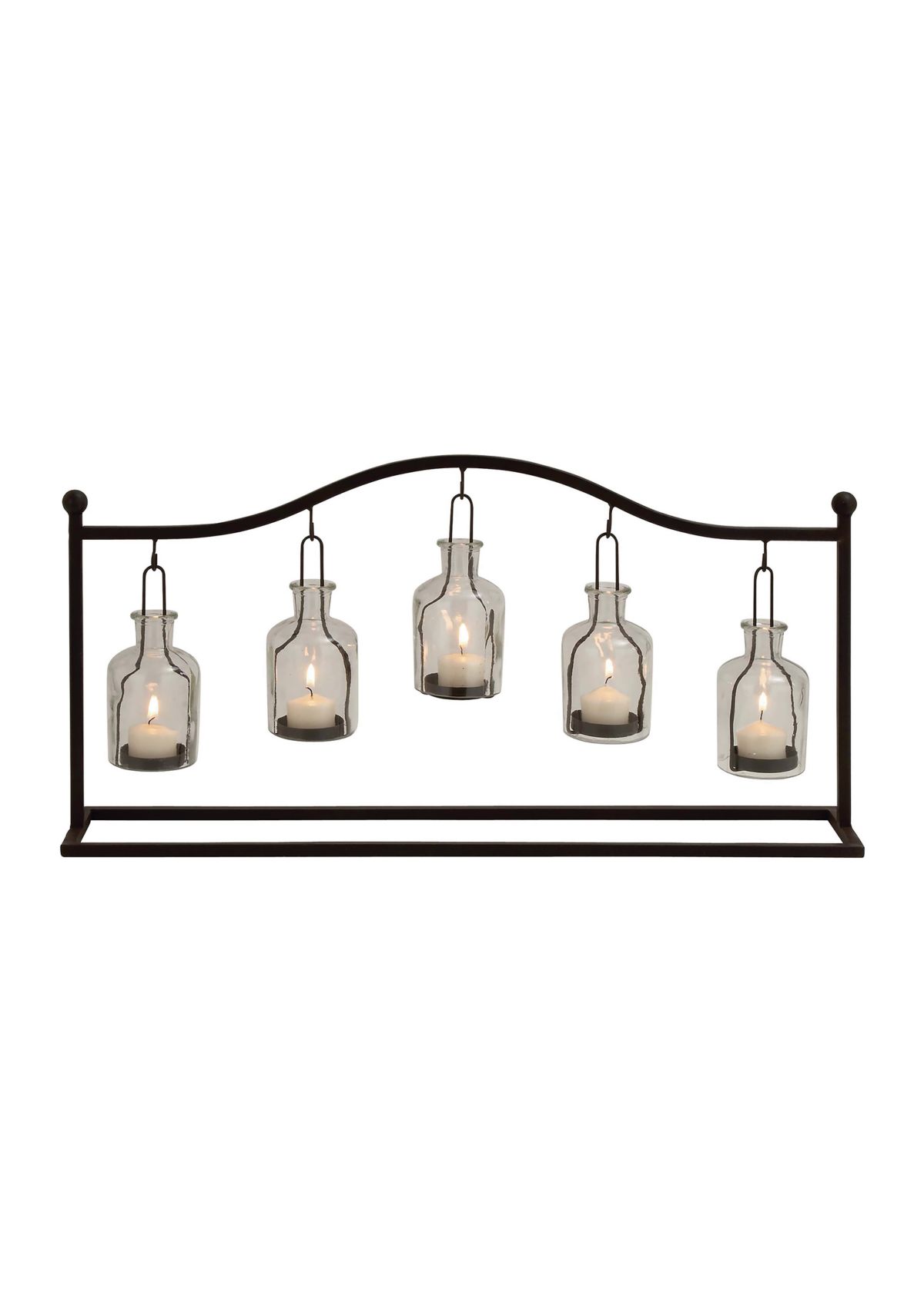Eclectic Metal Candle Lantern