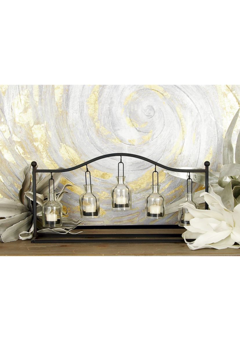 Eclectic Metal Candle Lantern