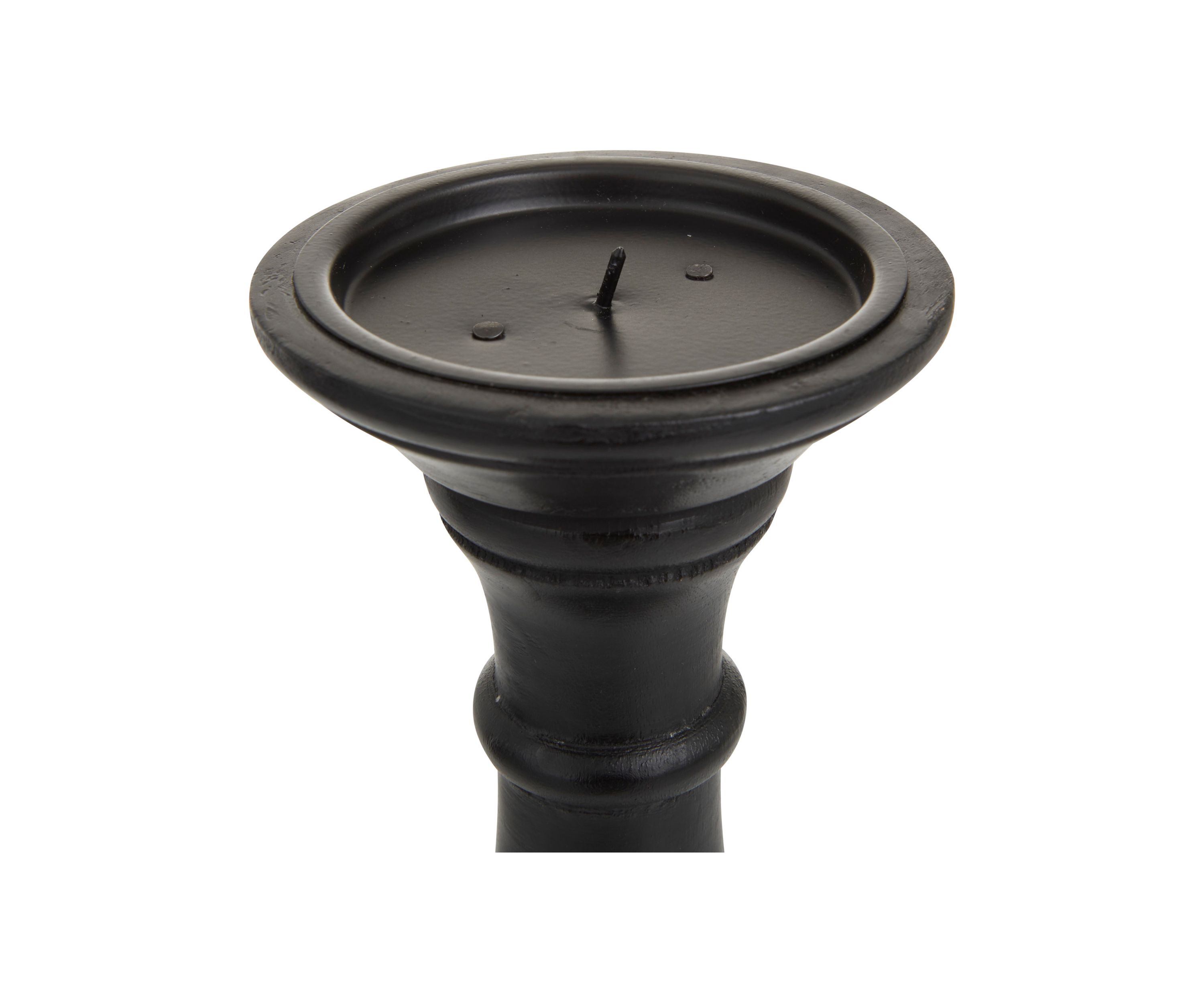Traditional Mango Wood Candle Holder - Set of 3