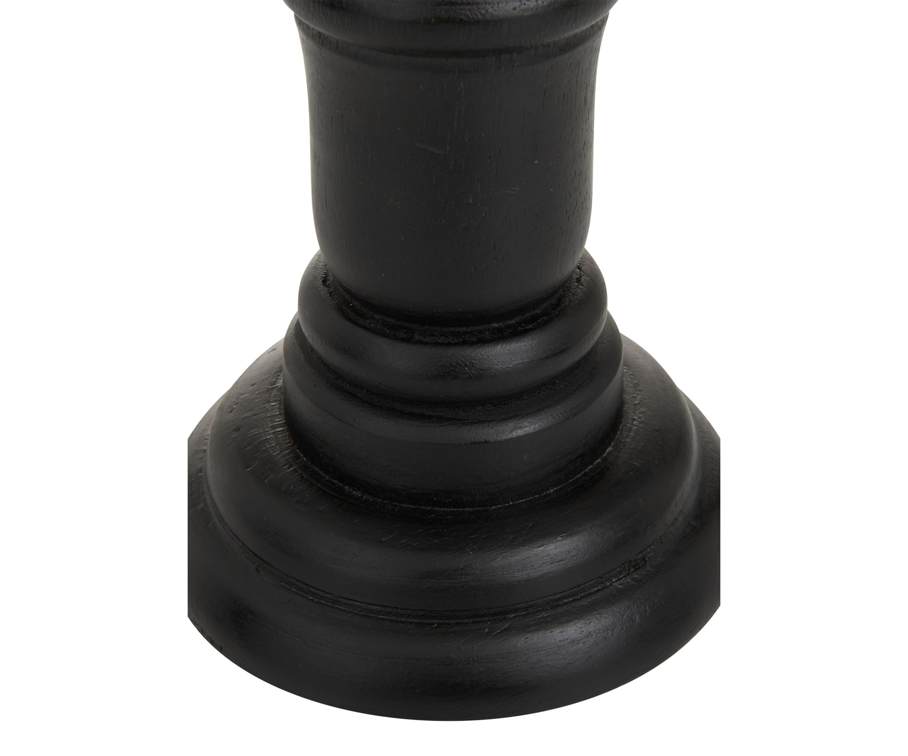 Traditional Mango Wood Candle Holder - Set of 3