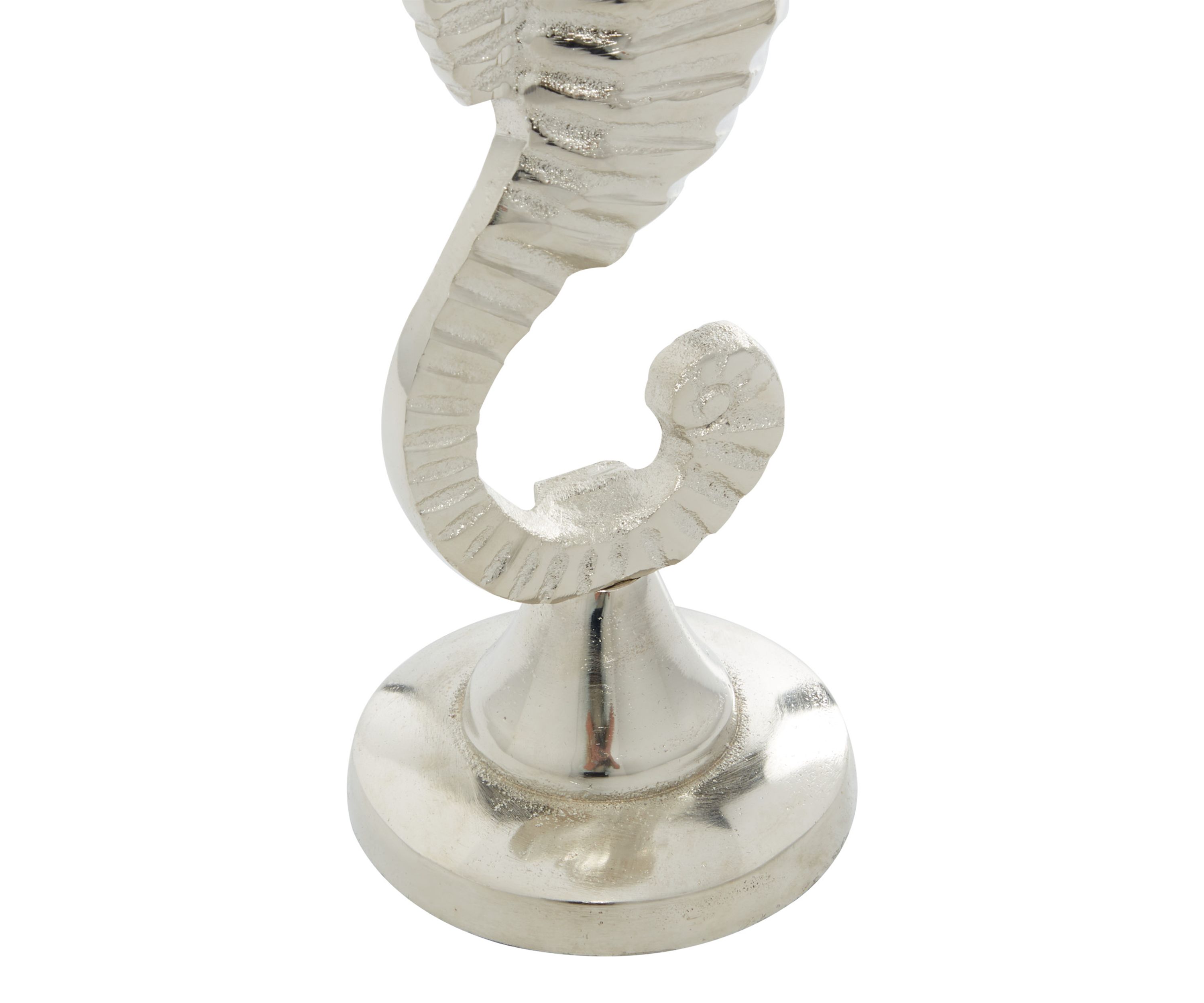 Coastal Aluminum Metal Candle Holder - Set of 2